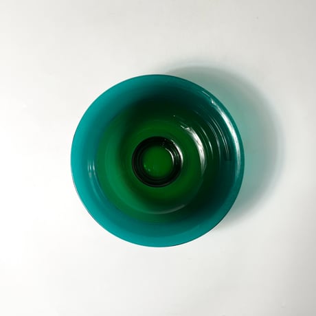 USED "BOHEMIA" GLASS BOWL