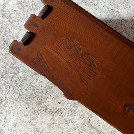 USED WOODEN SIDE TABLE