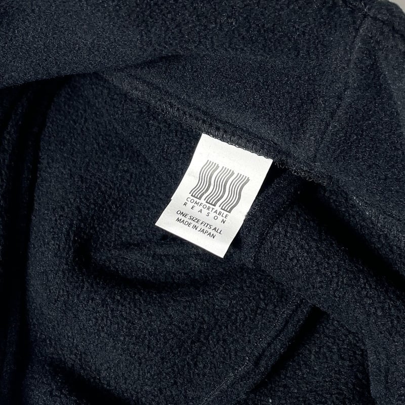 帽子 COMFORTABLE REASON Fleece Ear Flap BLACK COMFORTABLE REASON 「Fleece Ear Flap - フリースキャップ