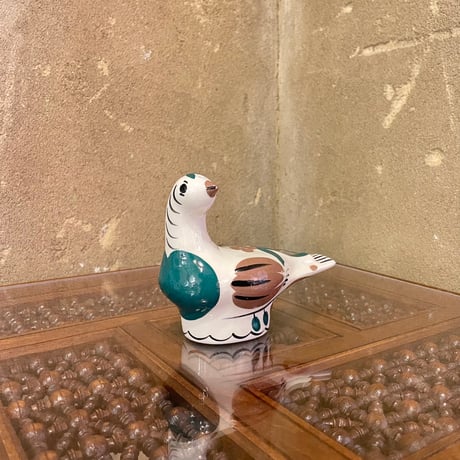 USED CERAMIC BIRD SCULPTURE