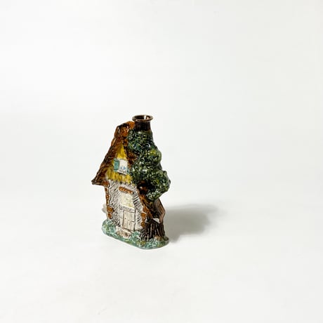 USED CERAMIC BRANDY BOTTLE