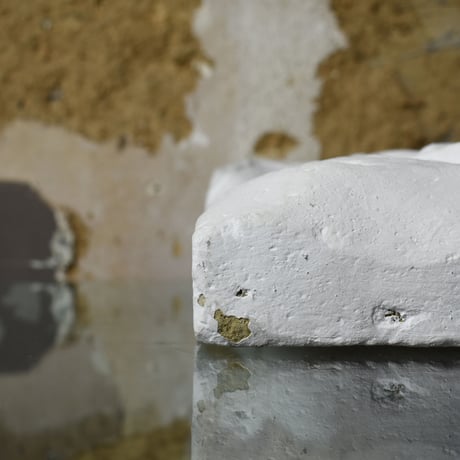 PLASTER FACE SCULPTURE