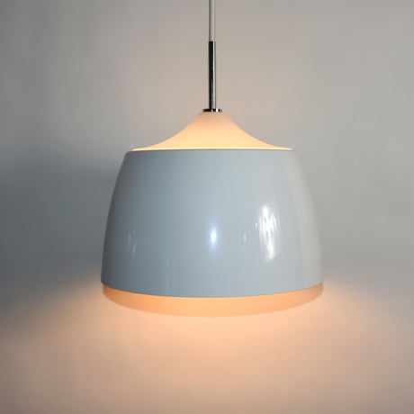 JAPAN USED "MAXRAY" PLASTICS SHADE PENDANT LAMP
