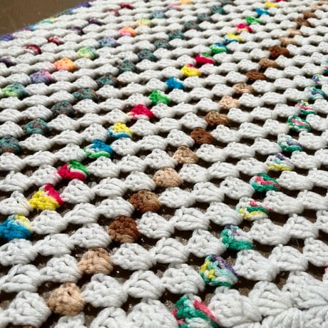 USED HANDMADE BLANKET