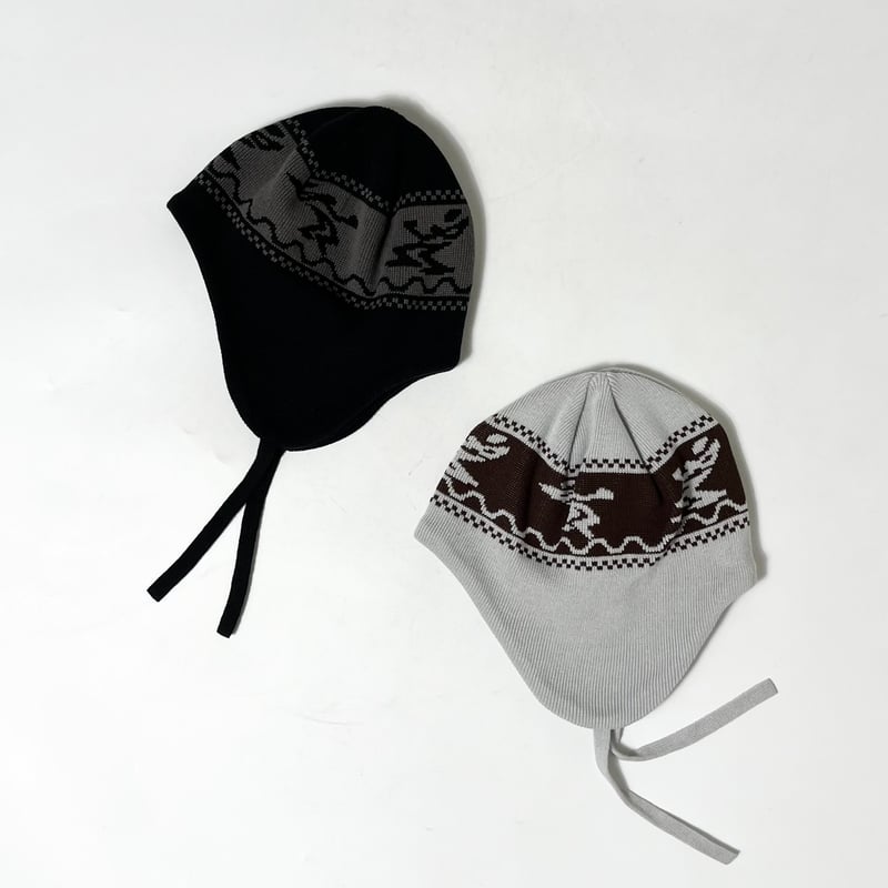 帽子 COMFORTABLE REASON Ear Flap Knit Cap COMFORTABLE REASON 