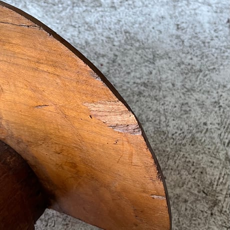 USED WOODEN WALL LAMP