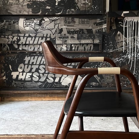 JAPAN VINTAGE 60’S “飛騨産業 / EIGAR CHAIR”