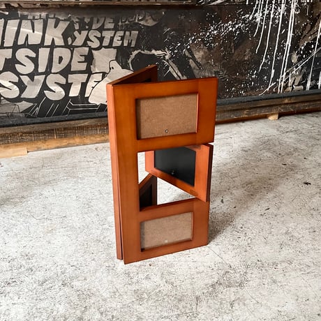 USED WOODEN PHOTO FRAME