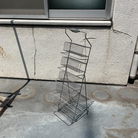 USED METAL CD RACK