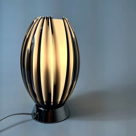 USED "AZZARDO ELBA TABLE" ACRYL SHADE TABLE LAMP