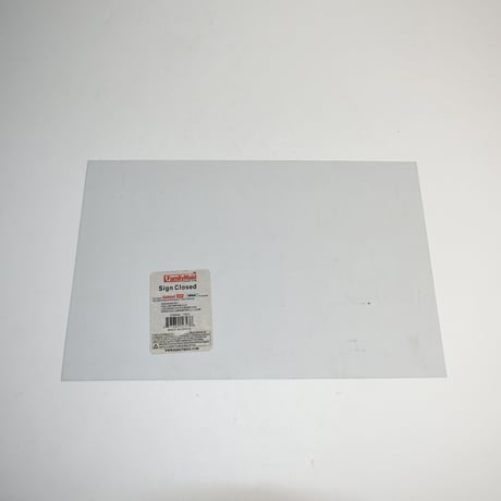 USED "FAMILY MAID / SORRY WE'RE CLOSED" SIGN BOARD
