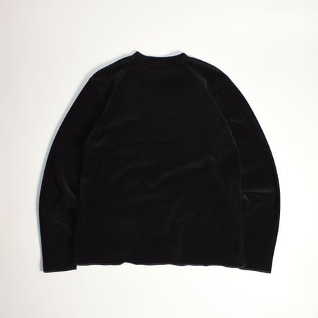 USED "MOLTO FINO" VELVET L/S T-SHIRT