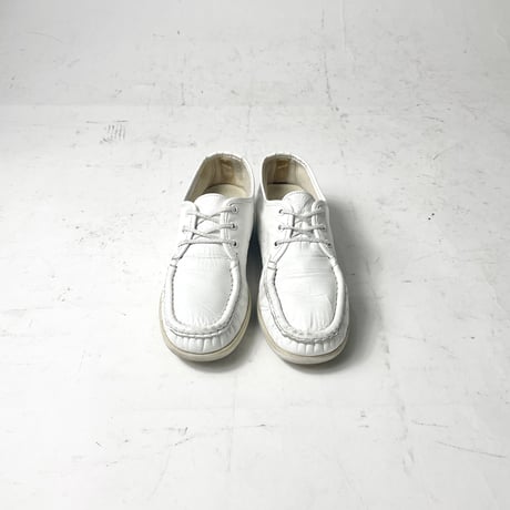 USED “SAS” LEATHER MOCCASIN SHOES
