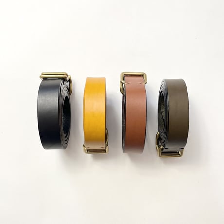 APOLLON LEATHER "24mm belt / brass"