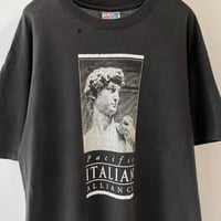 USED "PACIFIC ITALIAN ALLIANCE" S/S T-SHIRT