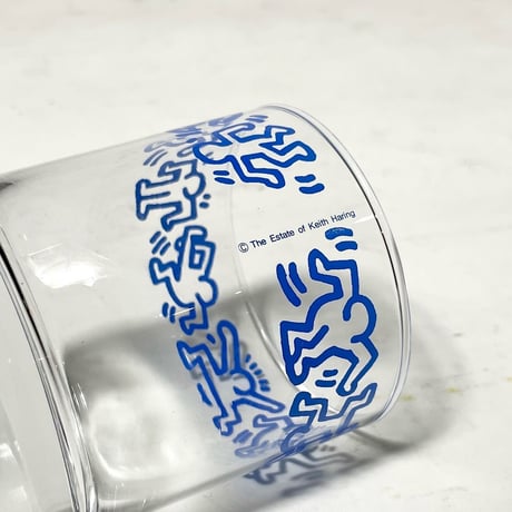 USED "KEITH HARING" GLASSES