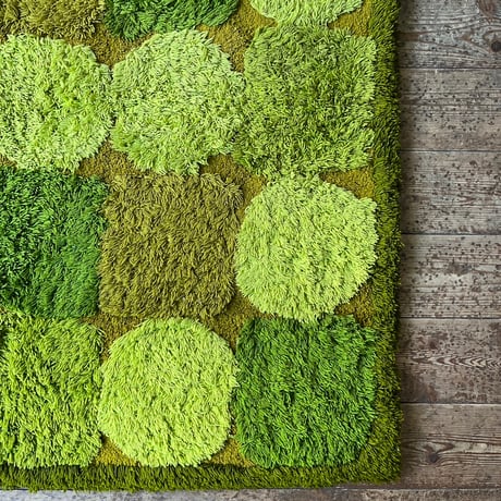 USED ACRYL SHAGGY RUG