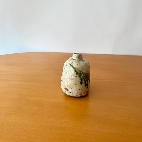 JAPAN USED CERAMIC HANDMADE FLOWER VASE
