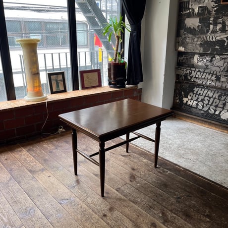 JAPAN USED WOODEN SIDE TABLE