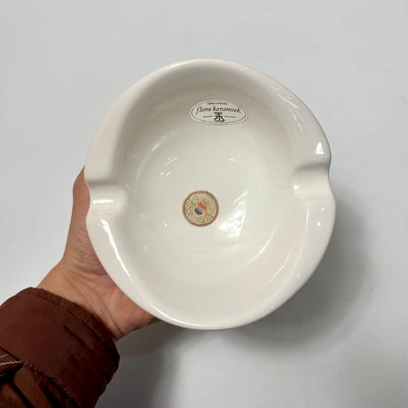 VINTAGE 60~70'S "FLORA KERAMIEK" CERAMIC ASHTRAY