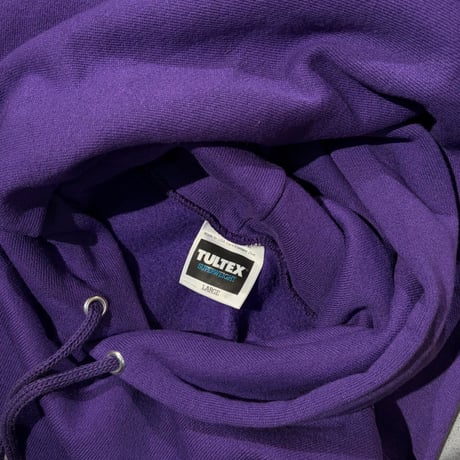 DEADSTOCK 90’S "TULTEX / SUPERWEIGHT" PURPLE HOODIE