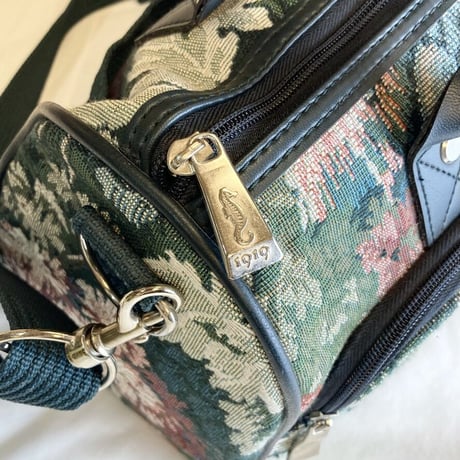 USED GOBELIN CLOTH BOSTON BAG
