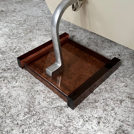 JAPAN USED “NIKON” ACRYL & IRON STAND MIRROR