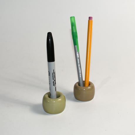 USED CERAMIC PEN HOLDER