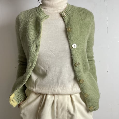 60'S MOHAIR WOOL CARDIGAN