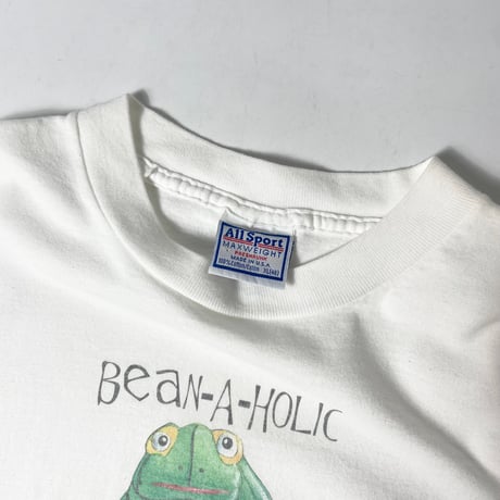 USED 90'S "BEAN-A-HOLIC" TSH
