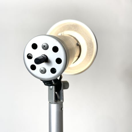 USED ALUMINUM FLOOR LAMP