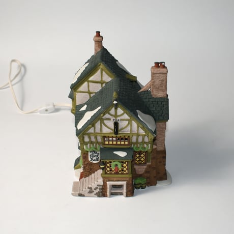 USED "DEPARTMENT 56" CERAMIC HOME LAMP