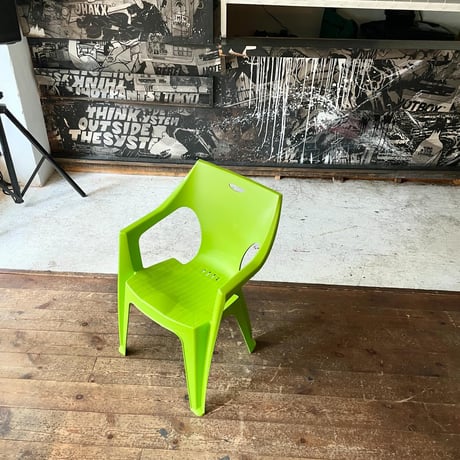 USED PLASTICS GARDENING ARMCHAIR