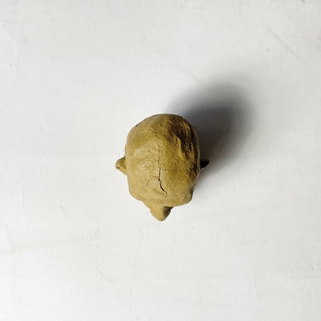 USED HANDMADE CLAY BUST OBJECT