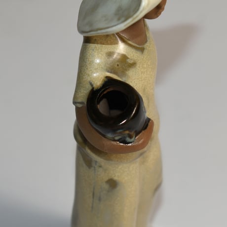 CERAMIC WOMAN PEN HOLDER