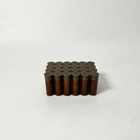 USED “ENESCO / SHOT GUN CARTRIDGE LIDDED BOX”