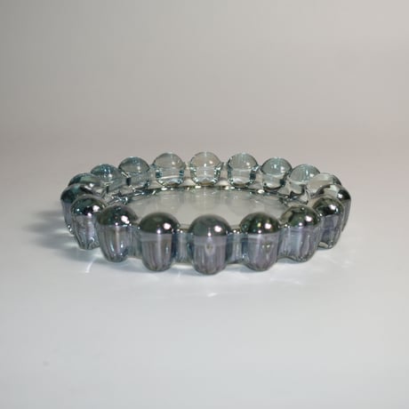 VINTAGE GLASS ASHTRAY
