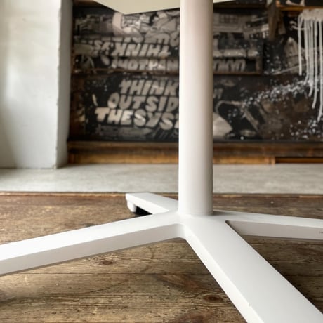 USED WOODEN SQUARE DINING TABLE