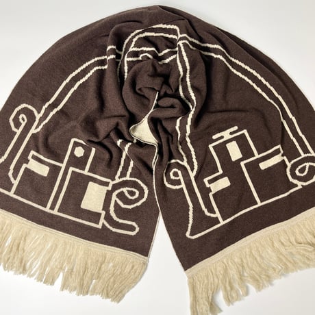 TAKESHI WADA "UNKNOWN" SCARF