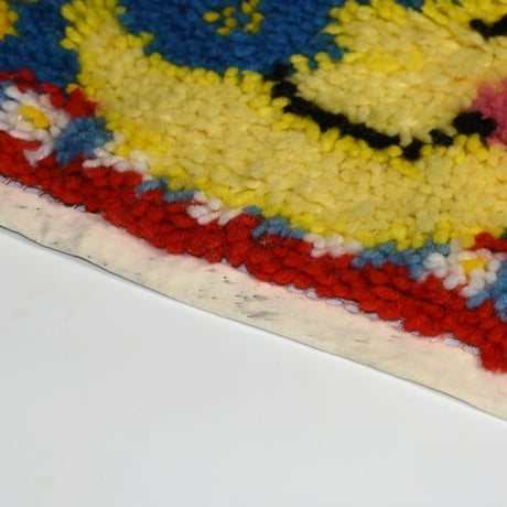 USED ACRYL SHAGGY RUG