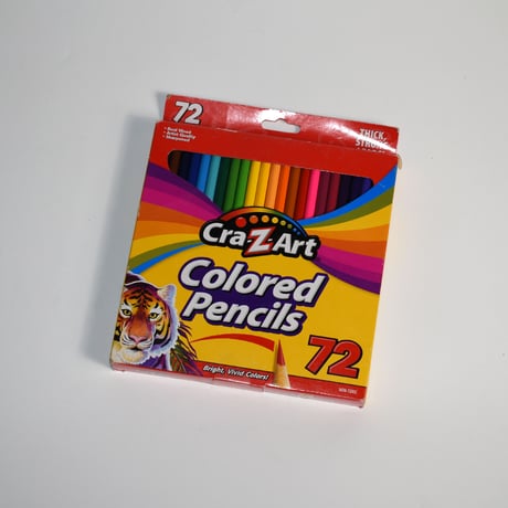 "CRA-Z-ART" COLORED PENCILS 72 COLORS