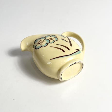 VINTAGE HANDPAINTED CERAMIC PITCHER
