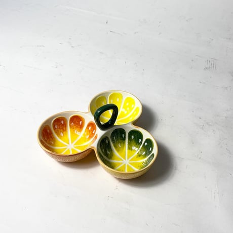 USED CERAMIC 3 BOWL