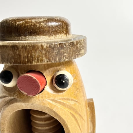 USED WOODEN NUTCRACKER