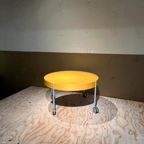 JAPAN USED  "OKAMURA" WOODEN CARRY COFFEE TABLE