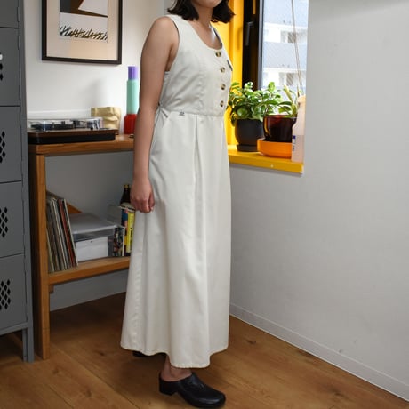 USED "EX OFFICIO" POLYESTER COTTON NOSLEEVE CASUAL DRESS