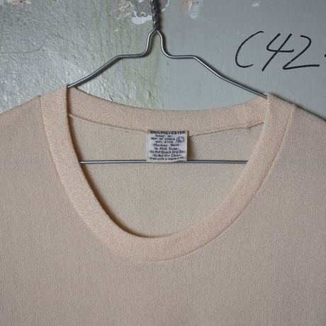 LADIES USED 90'S  POLY KNIT VEST