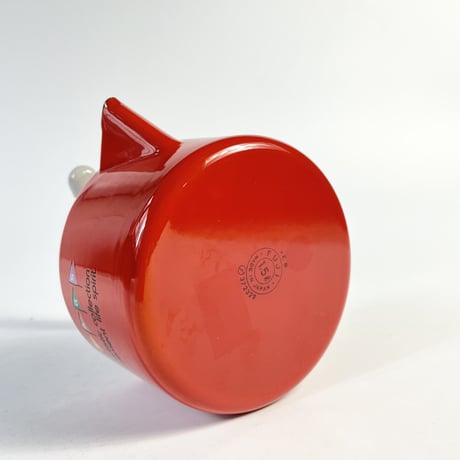 JAPAN USED POSTMODERN STEEL TEA KETTLE