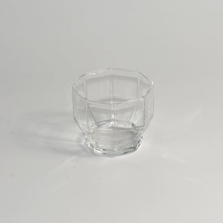 NEW OCTAGON GLASS CUP