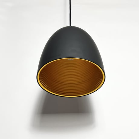 USED METAL SHADE PENDANT LAMP